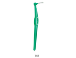 Ершики межзубные с длинной ручкой, 0,8 мм, зеленые Angle, TePe, 6 шт.