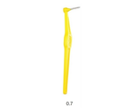Ершики межзубные с длинной ручкой, 0,7 мм, желтые Angle, TePe, 6 шт.